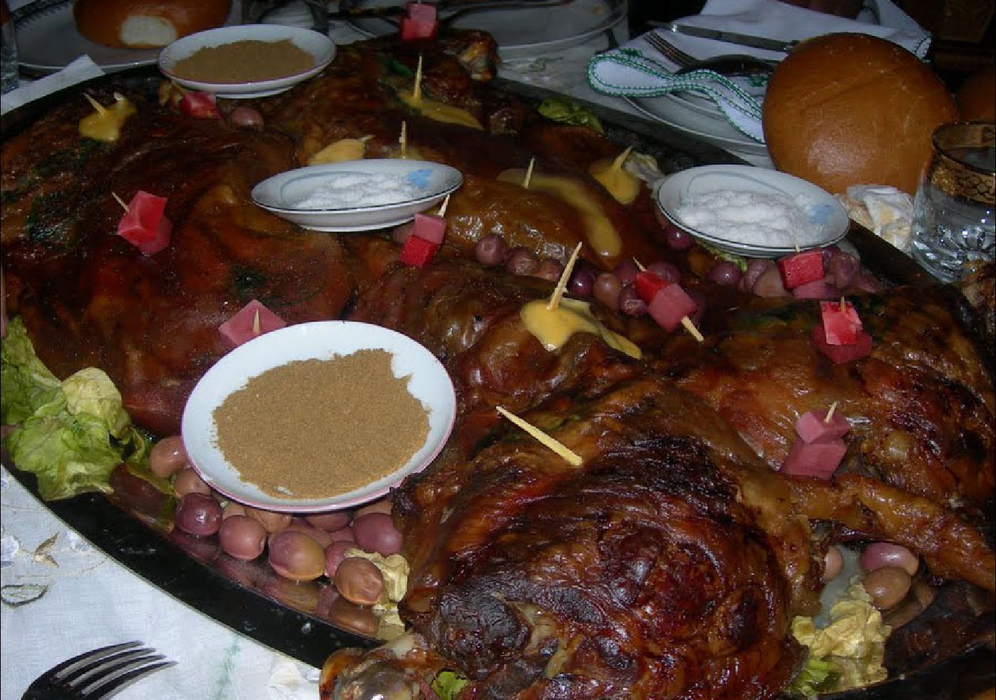 Moroccan Roast Lamb
