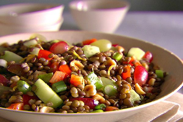 Lentil salad
