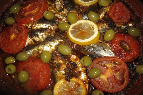 Sardines Tagine
