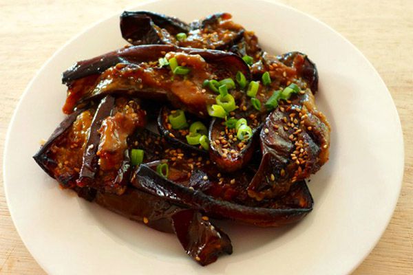 Baby eggplant Salad